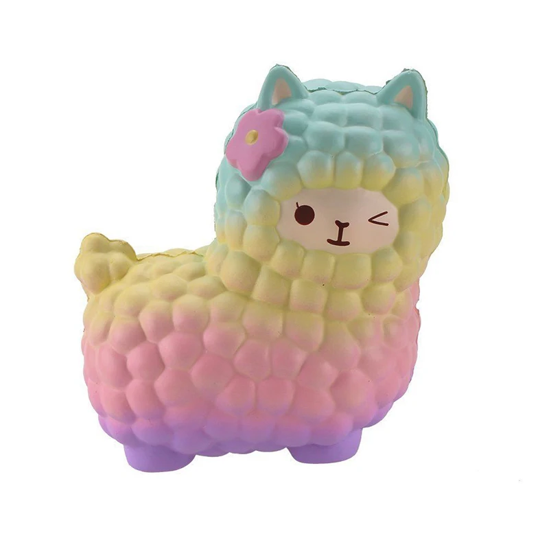 Squishy декомпрессии Pu медленный отскок игрушки мягкими Альпака новые