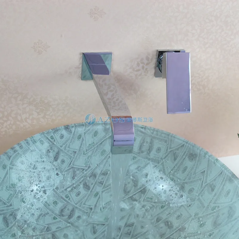 Современный Смеситель для раковины в ванной комнате кран современный настенный