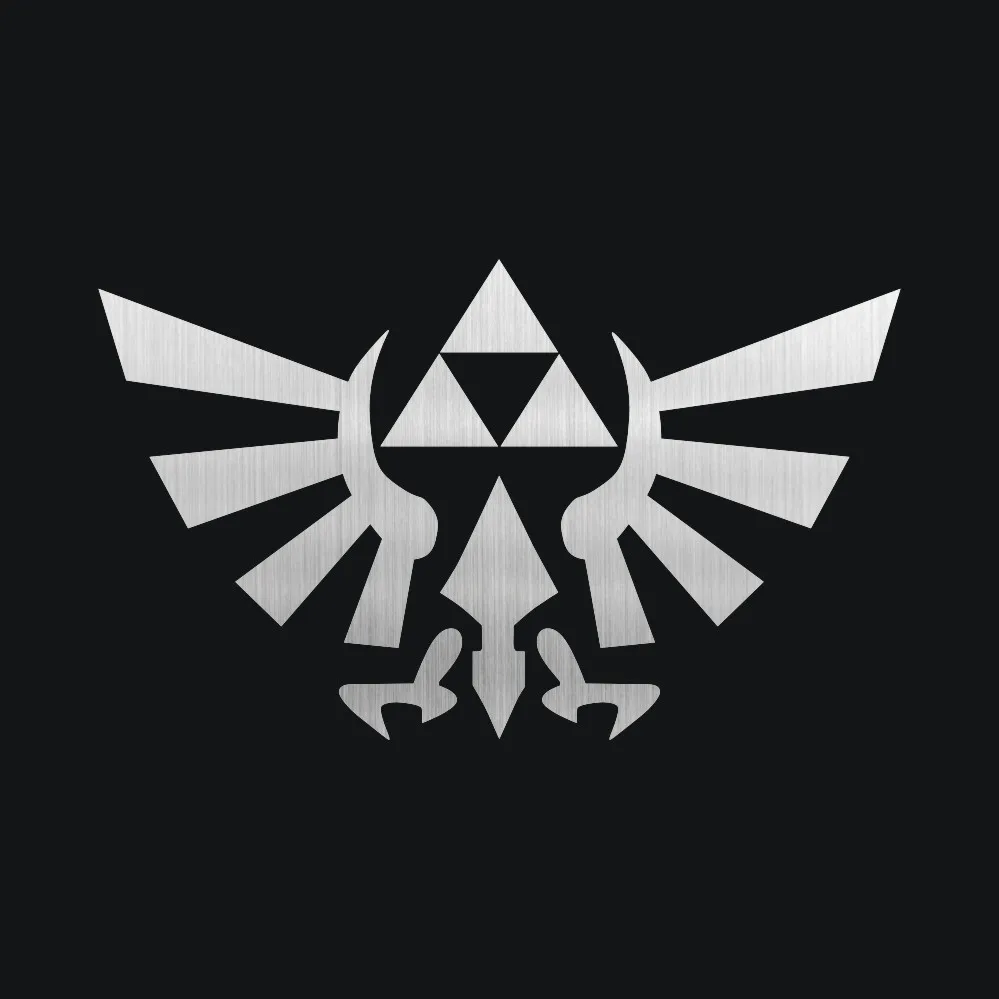 Tancredy 2-я половина цена 15*9 см 3D наклейки для стайлинга автомобилей Zelda Triforce аниме автомобильные наклейки s и наклейки кузов Машины окно стикер s