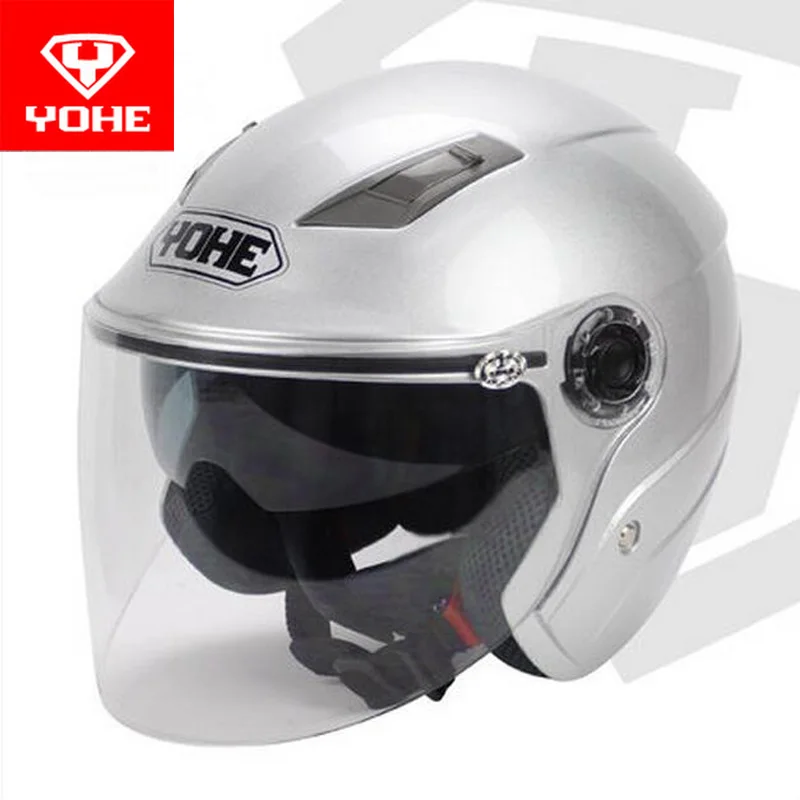 Новинка лета 2017 мотоциклетный шлем YOHE с двойными линзами мотоциклетные шлемы