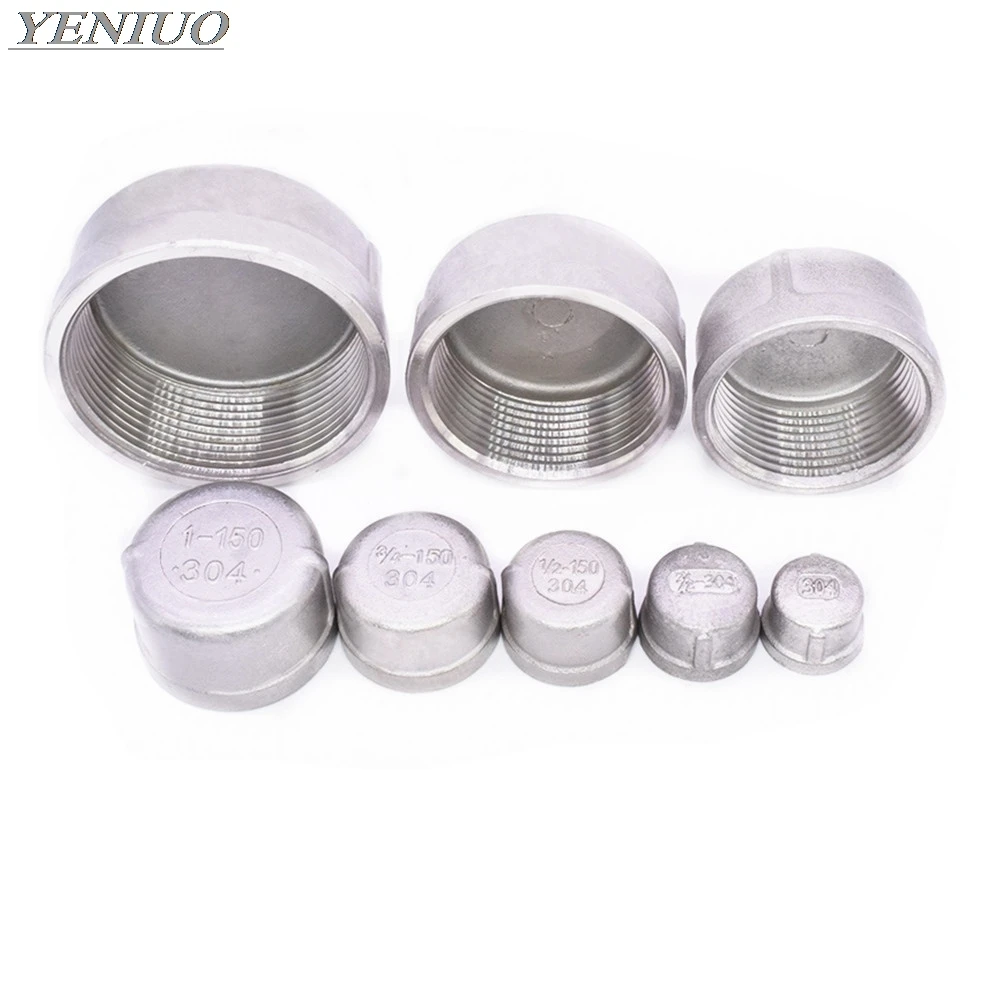 Внутренняя шелковая трубка из нержавеющей стали 304 крышка/головка/пробка фитинги