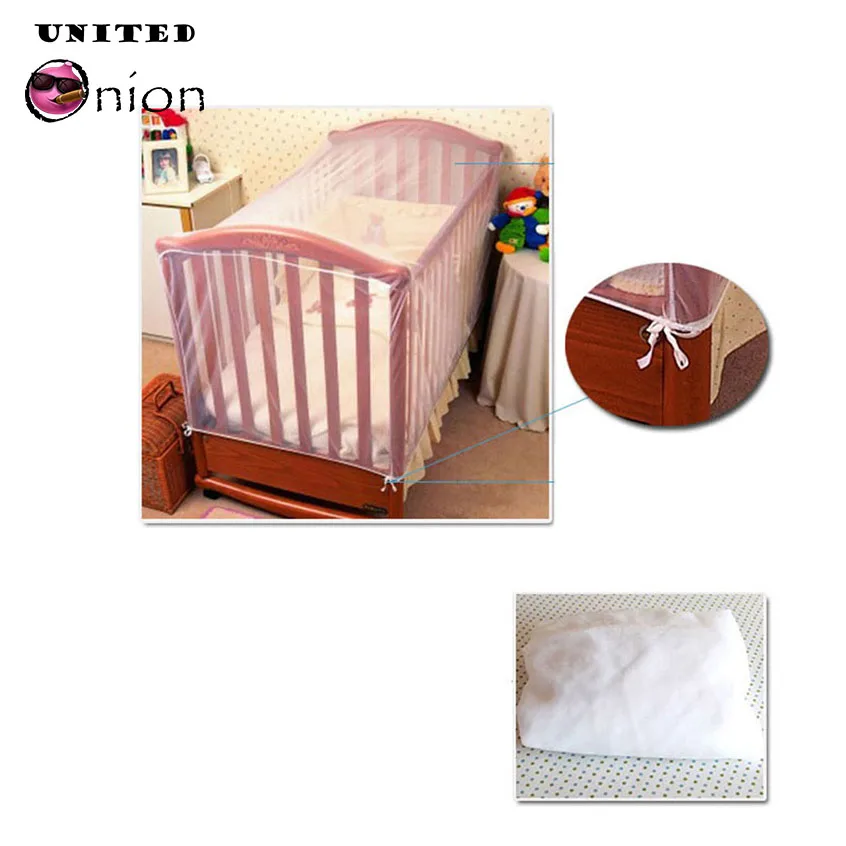 136*68*68 cm Baby Mosquito Net Pack Plays Playpens Bed Strollers Cribs Insect Mesh Bedspread Safety Universal Tent Cradle kids | Игрушки и