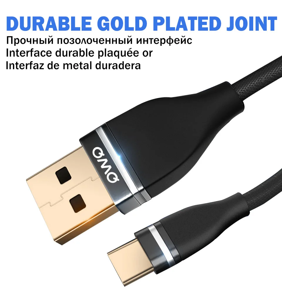 3,0 быстрой зарядки Micro Тип usb C кабель провод для Samsung S8 S9 S10 Xiaomi huawei LG планшетный ПК с системой андроида Microusb USB-C Зарядное устройство