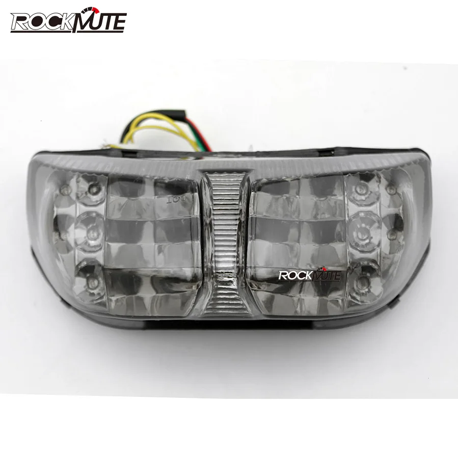 Интегрированный светодиодный задний фонарь для мотоцикла тормозной сигнал