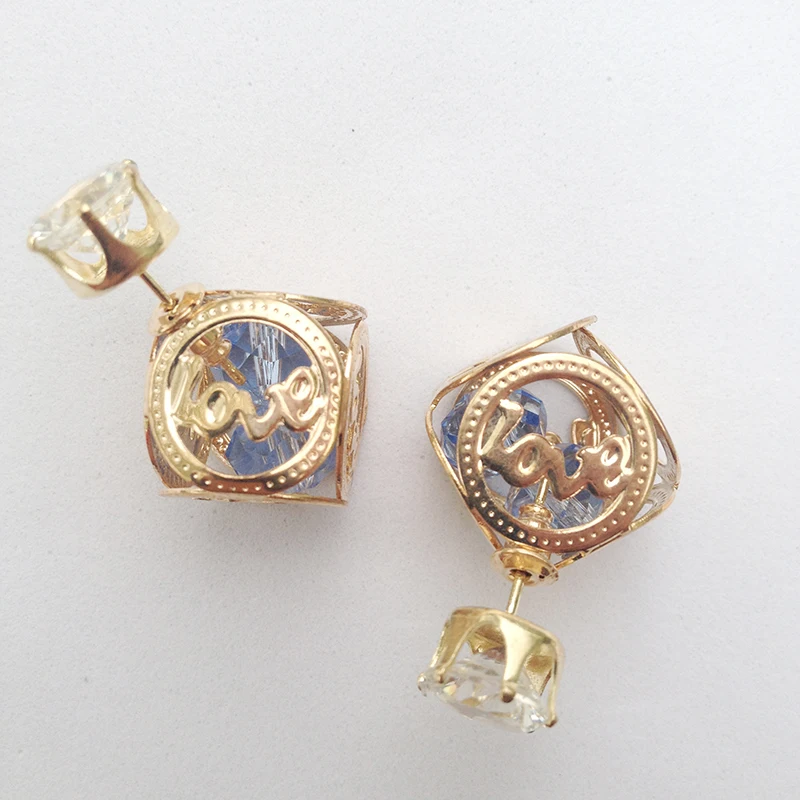 2017 Горячие Продажа Продвижение Классический Круглый Серьги Семь Океанов