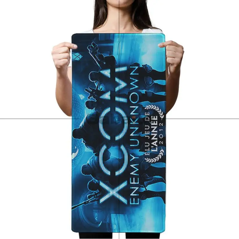Lock Edge 40X90cm Babaite XCOM 2 клавиатуры резиновый коврик игровой коврик для мыши Настольный коврик скорость/Управление версия большой игровой коврик для мыши - Цвет: Lock Edge 40X90cm