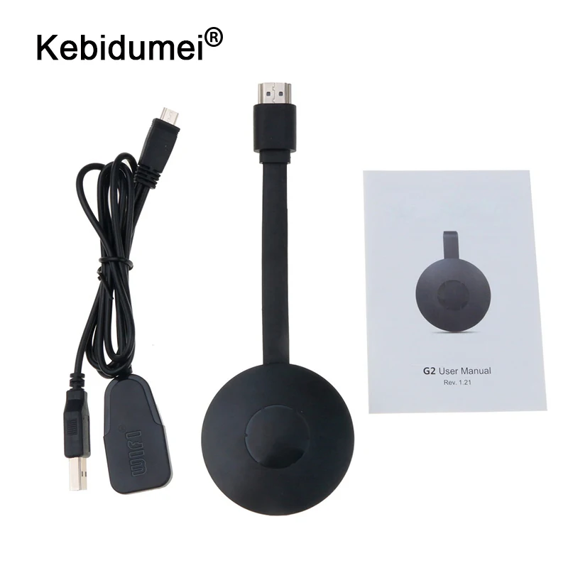 Kebidumei TV Stick G2 беспроводной WiFi Дисплей Dongle приемник для Android 1080P HD медиа