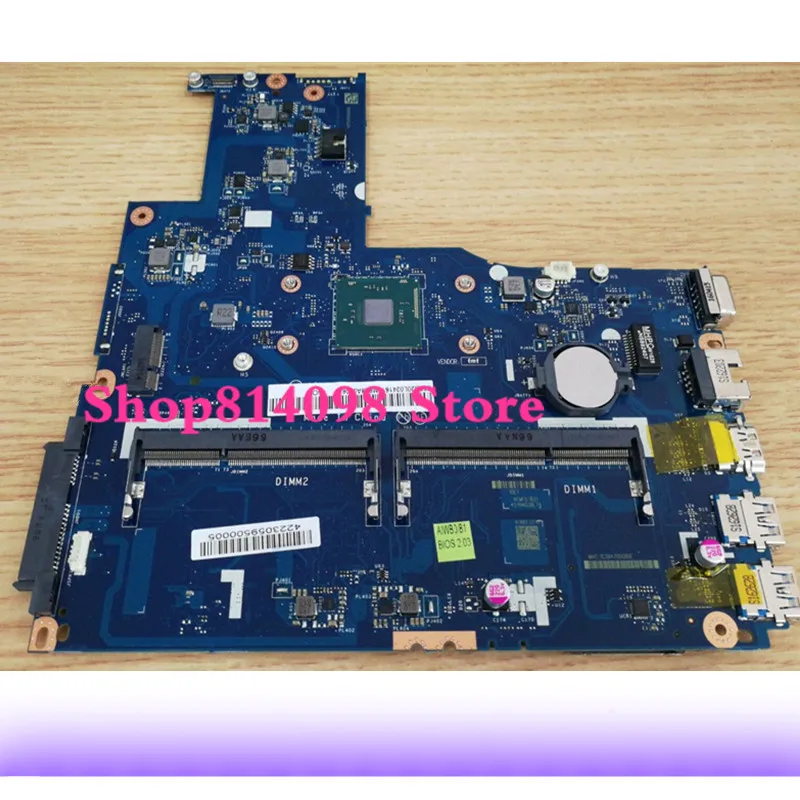 

KEFU LAPTOP MOTHERBOARD FOR LENOVO B51-30 NOTEBOOK PC WITH CPU ( no fingerprint connector )