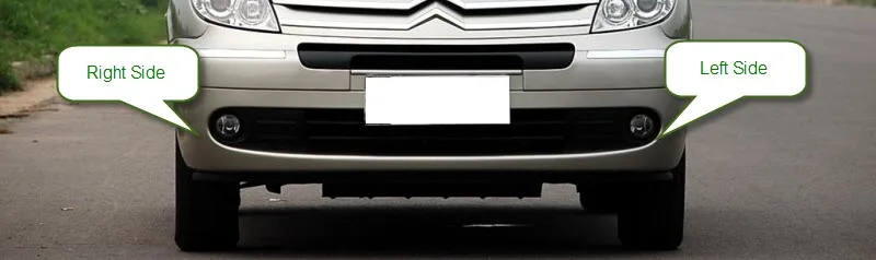 EeMrke автомобильный Стайлинг для Citroen Xsara Picasso противотуманный светильник Nebelscheinwerfer передний бампер Abat-jour de brouillard левый и правый