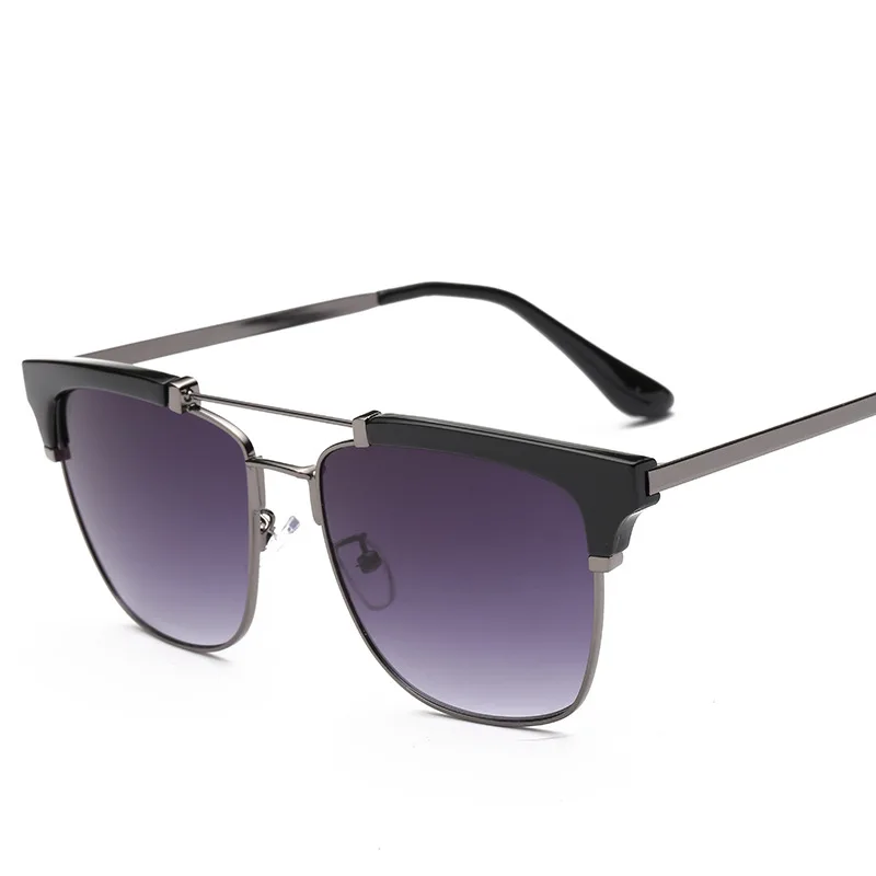 Женские солнцезащитные очки LONSY брендовые дизайнерские в полуоправе UV400 высокое