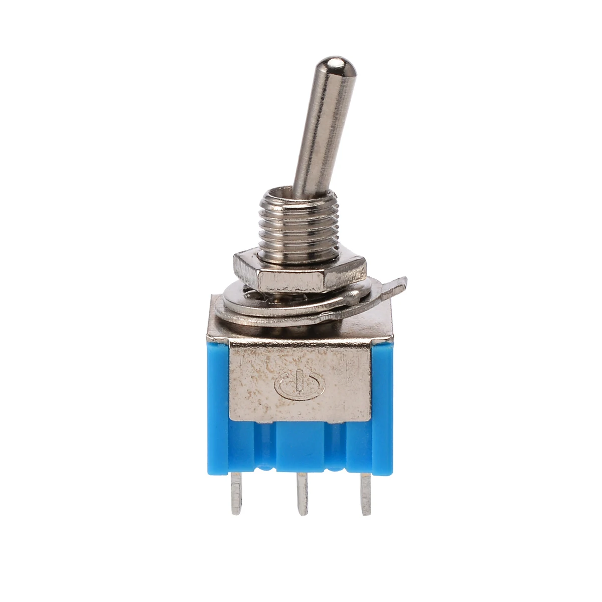 10 шт. прочный MTS-202 6-Pin переключатель DPDT ON-ON 6A 125V AC Миниатюрный Мини Электрический синий Тумблеры 2 позиции Mayitr