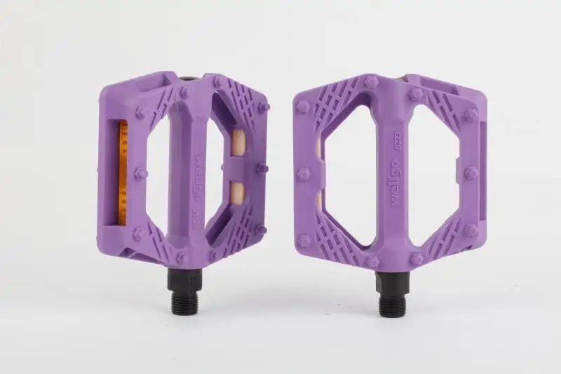 Красочные Wellgo B223N нейлоновые волокна шарикоподшипник педали mtb Горная Дорога BMX велосипед педали