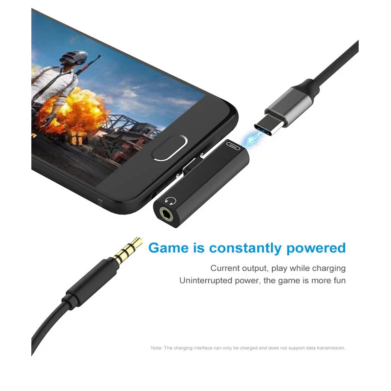 Usb type C до 3,5 мм разъем для наушников адаптер для Xiaomi mi 8 Lite mi 8 Aux аудионаушники с кабелем зарядное устройство зарядный USB-C конвертер