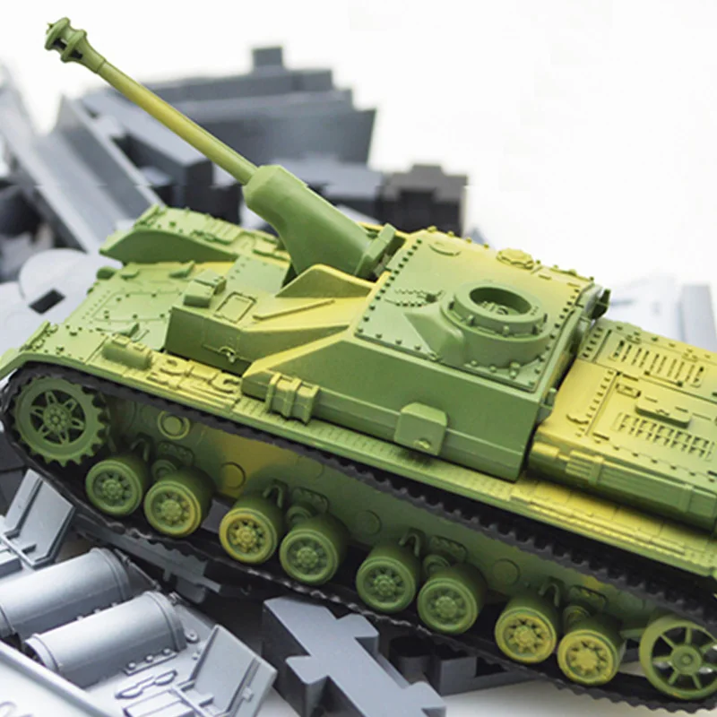 4D модель сборные наборы Sturmgeschutz Iv Танк штурмовые развивающие игрушки коллекция материал высокой плотности