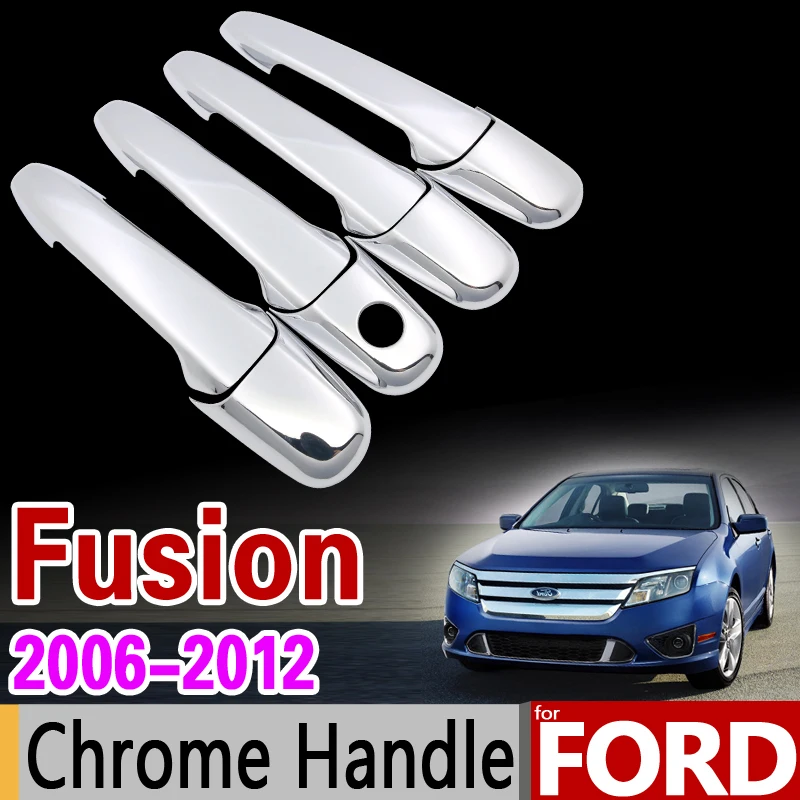 Набор хромированных накладок на ручки для Ford Fusion 2006-2012 2007 2008 2009 2010 2011 SE спортивные