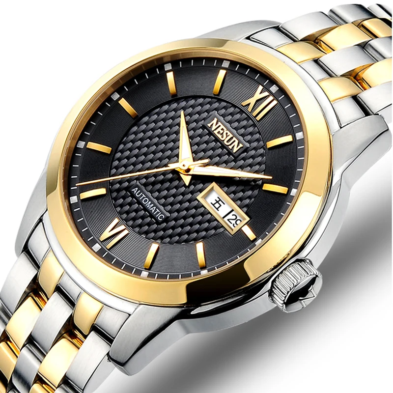 

New Nesun Men Watches Luxury Brand Japan MIYOTA Automatic Mechanical Movement Wristwatches Sapphire Waterproof Watch Men N9203-1