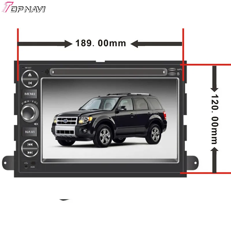 Topnavi Quad Core Android 6.0 Car GPS for Fusion/Explorer/500/F150/Focus/Edge/Expedition/Mustang/Escape /Freestyle/Mercury | Автомобили и