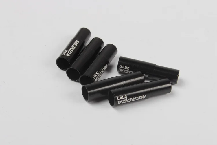 xkm shift 4mm black 10 шт провода для велосипедного тормоза крышка 5 мм Цельнокройное конец линии 4 мм MTB дорожный складной велосипед тормоза переключение корпус части крышки 7 видов цветов - Цвет: xkm shift 4mm black