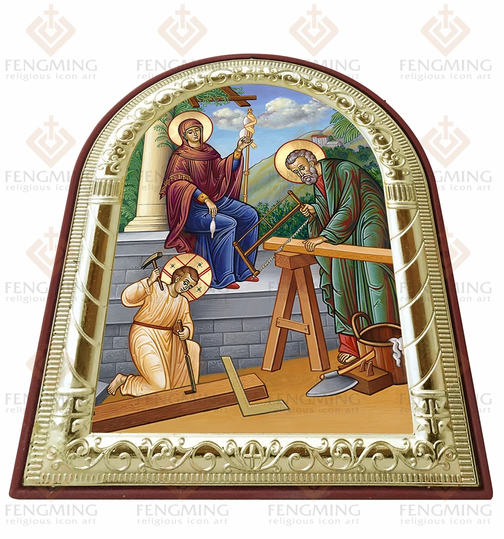 Византийский подарок Священная рамка Православная икона фоторамка Декор для