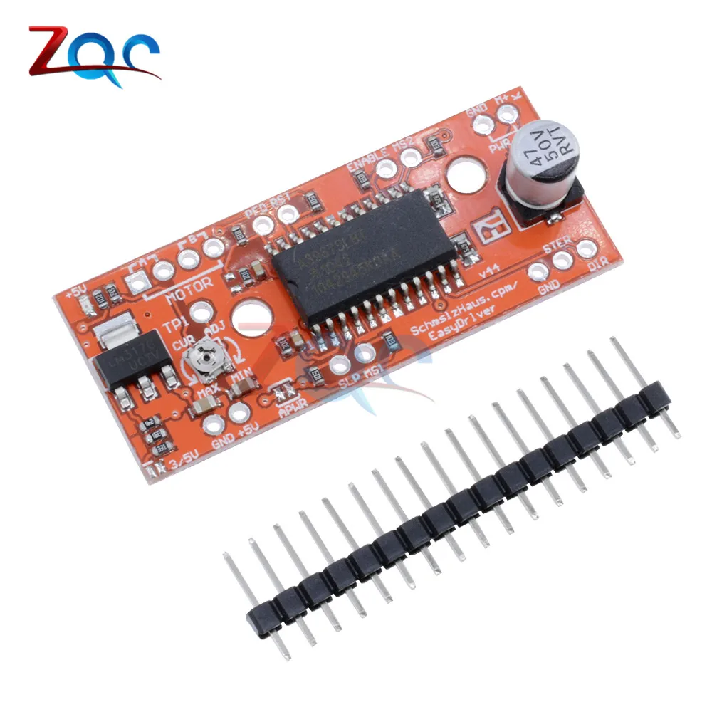 A3967 EasyDriver Shield тактовый шаговый двигатель драйвер V44 для Arduino поддержка 4/6/8 Wire Steppers