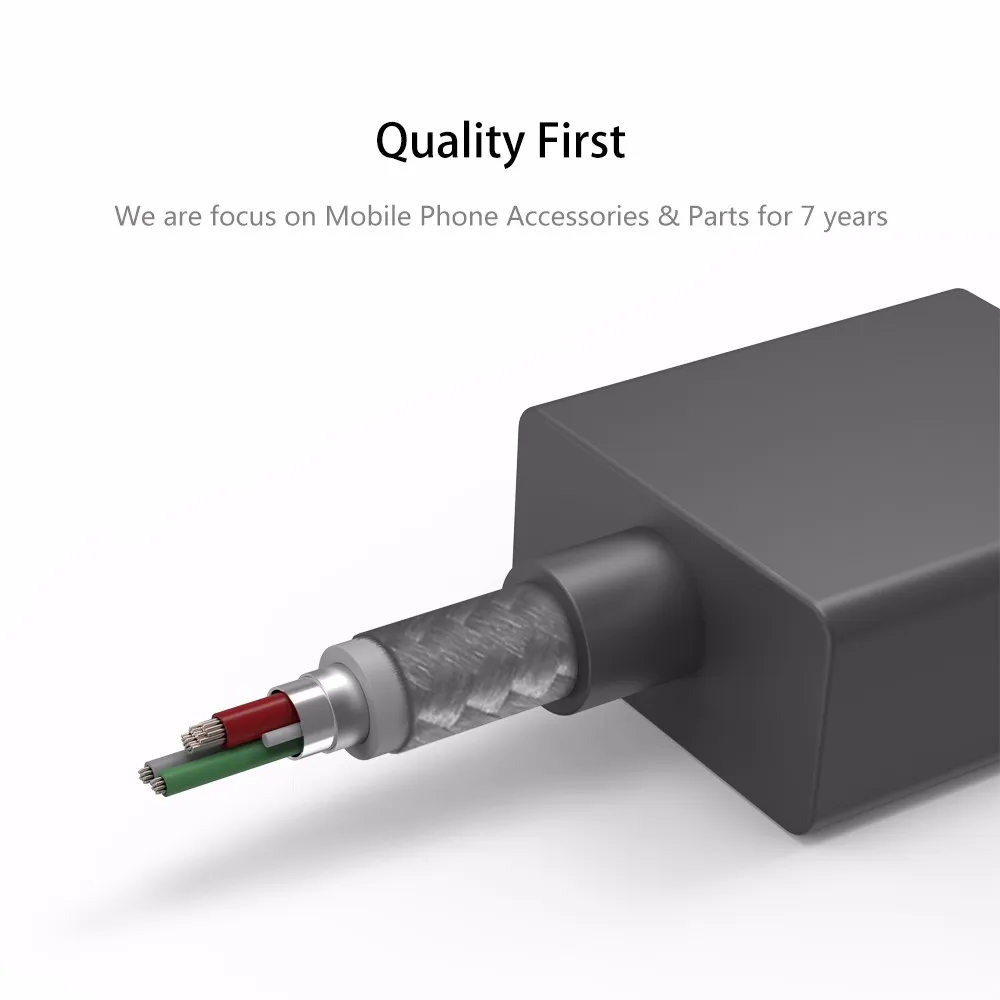 ORICO MDC-10 Micro USB кабель 2A зарядный кабель для мобильного телефона 1 м нейлоновый кабель