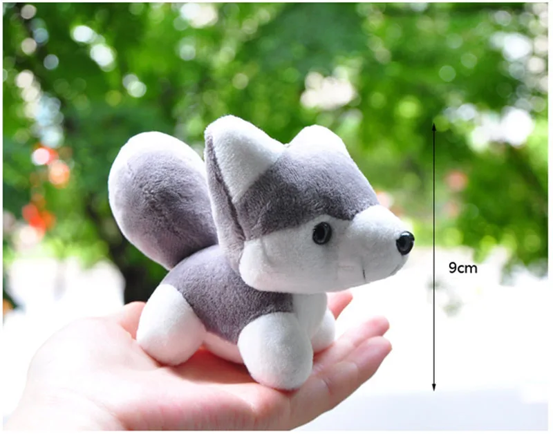9 см/18 см плюшевая собака хаски Kawaii щенок мягкие игрушки милый ребенок подарок дети куклы