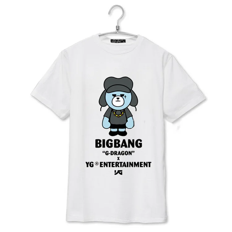 Kpop Bigbang returns to MADE concert G Dragon bear футболка с короткими рукавами k pop летняя harajuku топы