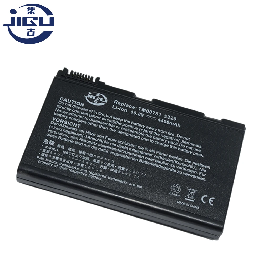 JIGU 6cell Battery TM00741 TM00751 GRAPE32 TM00742 для Acer TravelMate 5310 5320 5720 7520G 5530 5710 5720|battery tm00741|6 cell battery6 |