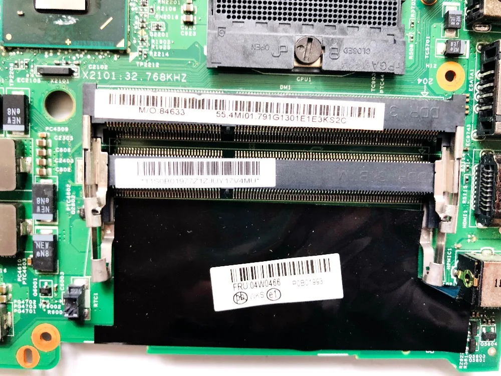 Оригинальная материнская плата для ноутбука Lenovo E520 HM65 FRU 04W0466 протестирована