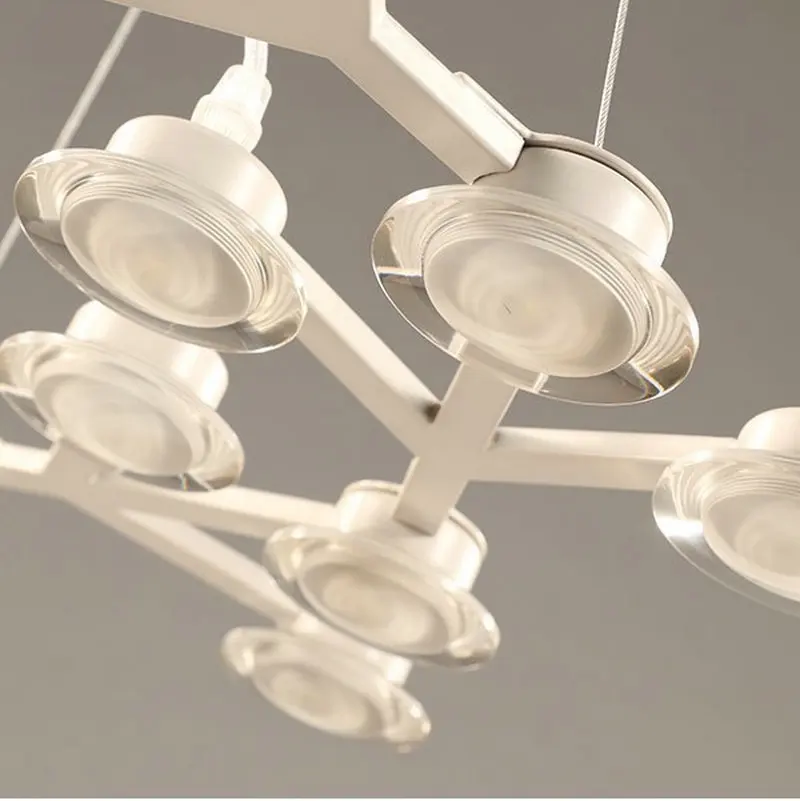 Современный светодиодный потолочный светильник в скандинавском стиле с