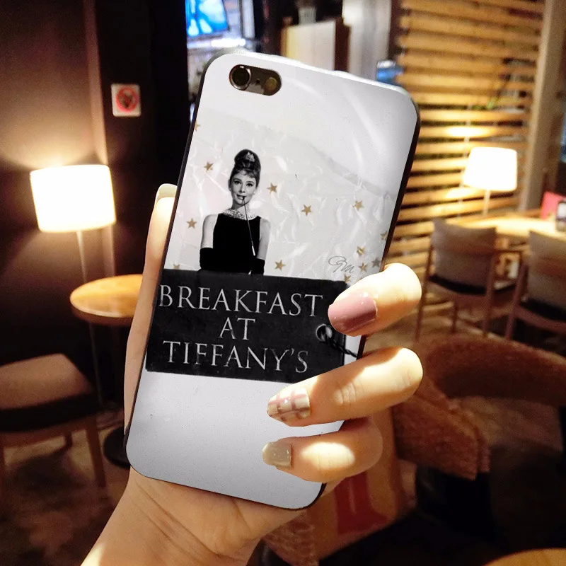 Классический чехол MaiYaCa для телефона из ТПУ с рисунком Тиффани iPhone 8 7 6 6S Plus X 10 5 5S SE