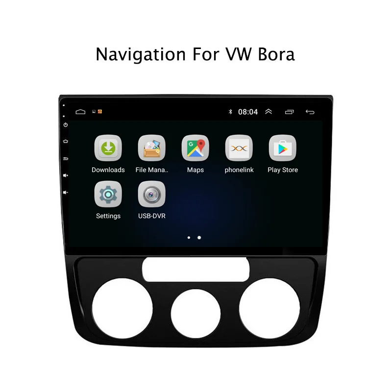 Ectwodvd Android 8.1 Car DVD Player GPS Navigation For VW Bora 2008 2009-2012 Radio Stereo | Автомобили и мотоциклы