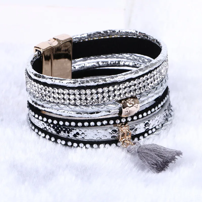 Europe and the United States new Bohemia hand woven temperament Bracelet multi color selection of a woman personality | Украшения и