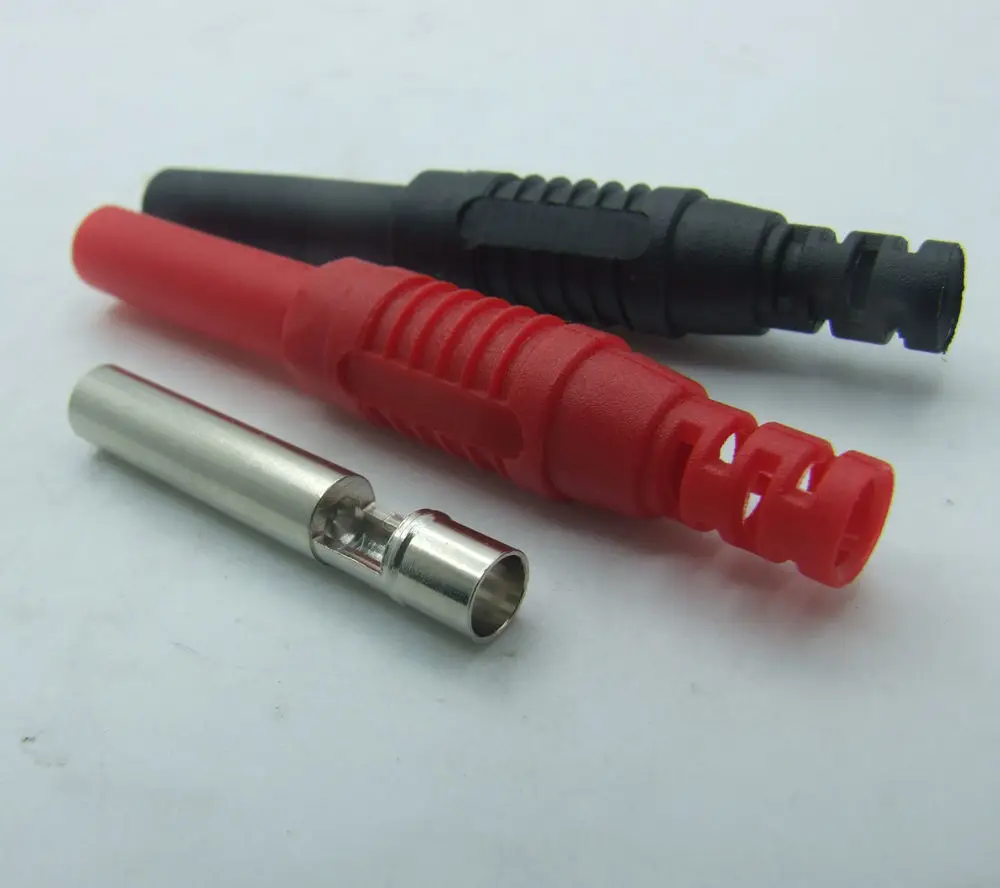 2 шт. нейлоновая клеевая ручка медная 4 мм розетка типа банан для мультиметра