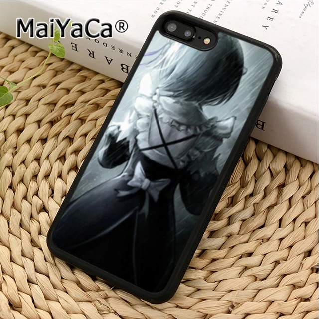 MaiYaCa аниме RE ZERO Ram Rem чехол для телефона iPhone 5 6 s 7 8 plus 11 12 Pro X XR XS Max Samsung Galaxy S6 S7 edge S8