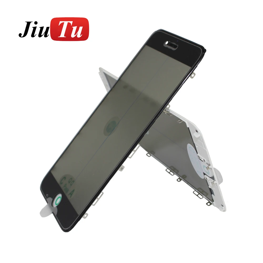 Оригинальный 4 в 1 холодный пресс передний экран внешнее стекло с рамкой ОСА +