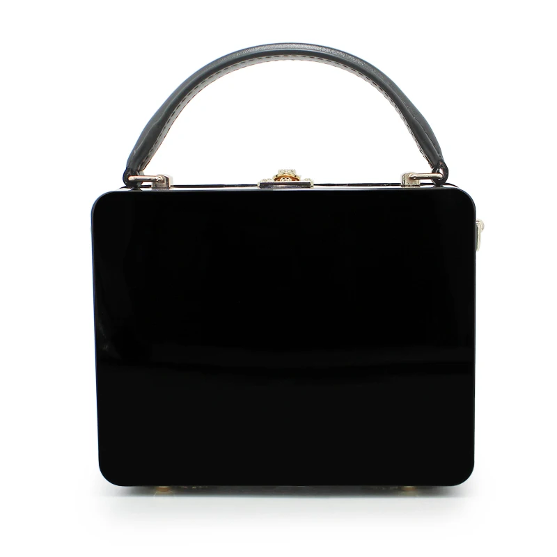 Большая Сумка-тоут пластиковая женская сумка клатч мультяшная на плечо жесткая