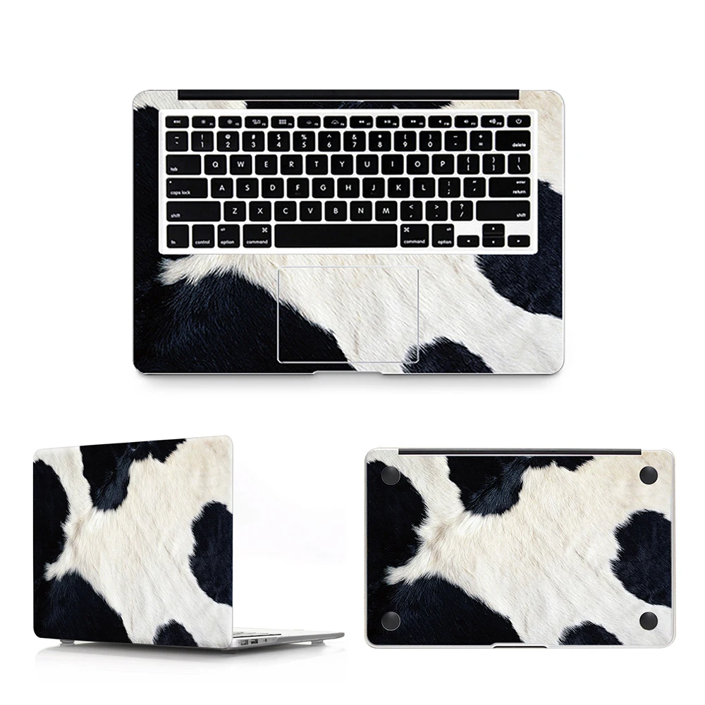 Milk Feather HRH 3 в 1 перо верх+ низ+ запястье полное покрытие кожи ноутбука Наклейка для MacBook Air Pro retina 1" 12" 1" 15 ноутбук наклейка КОЖА - Цвет: Milk Feather