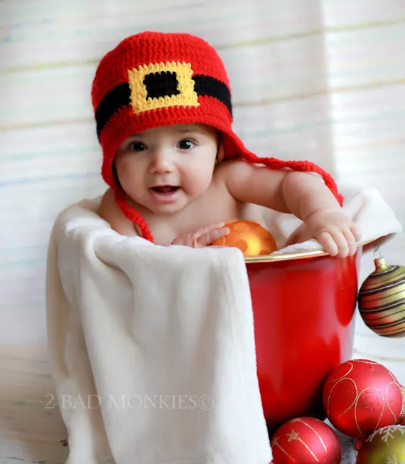 free shipping new design!Newborn Hat Baby Christmas Beanies Handmade Crochet Photography Props | Детская одежда и обувь
