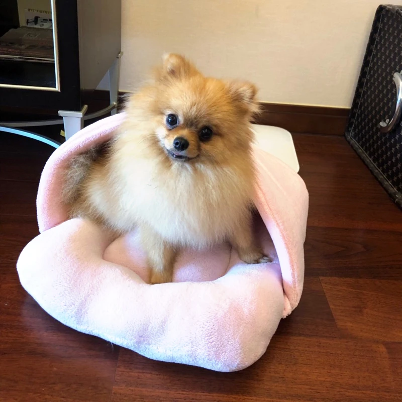 Кроватка для маленьких собак спальный мешок сохраняет тепло подходит домашних