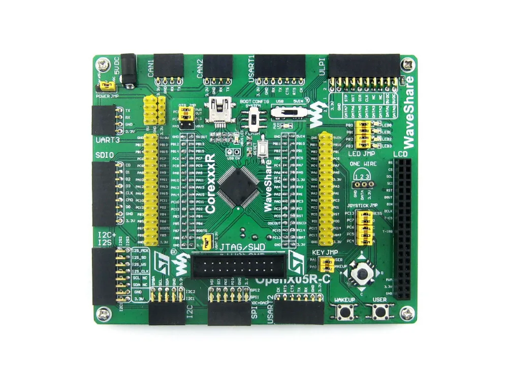 Open405R-C Pack A = STM32 макетная плата STM32F405 рукоятка STM32F405RGT6 + 2 𧌠x240 Touch LCD 7 модульных