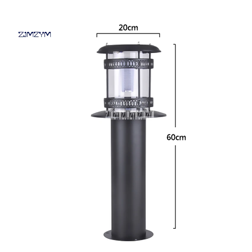 

ZJMZYM New Arrival 60cm Lawn Light ZC-CPD9209 Solar LED Landscape Garden Lights Outdoor Waterproof Grass Lighting Lamp 6-8 Hour