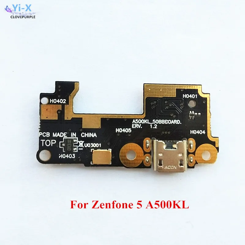 1 шт. для Zenfone5 A500KL USB зарядный порт док-разъем микрофон плата гибкий кабель