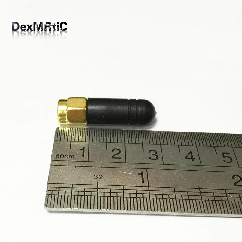 1 шт. 2 4 ГГц Wifi антенна дБи резиновый Zigbee короткий 3 см SMA мужской OMNI 4G фотомодем |