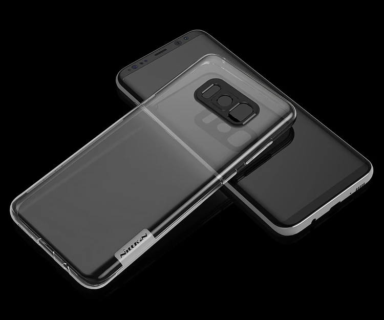 Для Samsung Galaxy S8 Nillkin TPU 0,6 мм 5," ультра тонкий чехол для телефона силиконовый чехол кристально прозрачный чехол для Samsung Galaxy S8 чехол