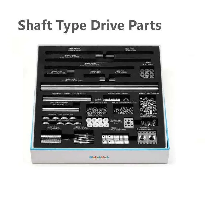 Shaft Drive parts Makeblock MakerSpace наборы Beam0824 детали соединительные фитинги электронные модули детали движения основные приводные части оборудование и инструмент - Цвет: Shaft Drive parts