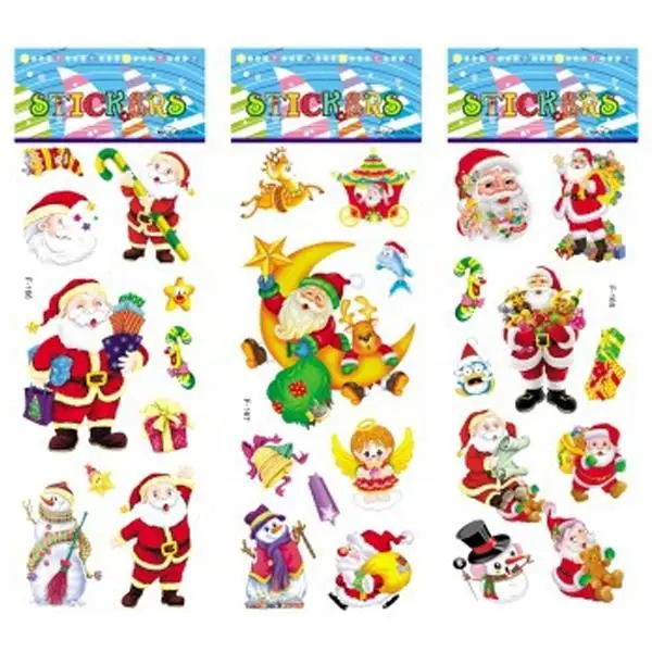 6 листов/пижамный комплект на Рождество с изображениями Санта Клауса и снеговика