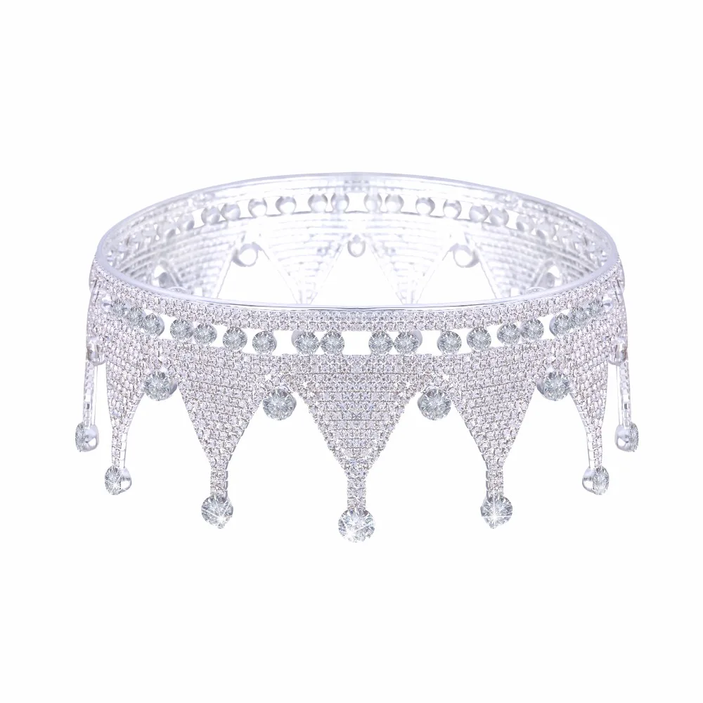 Большие винтажные Стразы в стиле барокко для мужчин король королева корона