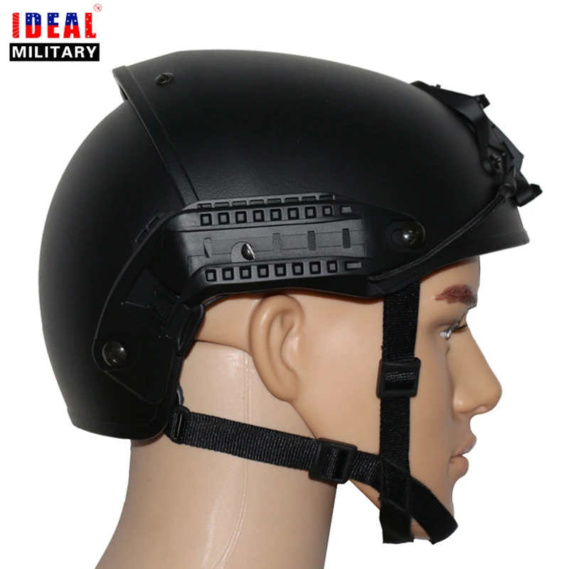 JJW Black NIJ level IIIA 3A Air Frame 100% Aramid Bulletproof Airframe Helmet With Ballistic Test Report 5 Years Warranty | Спорт и