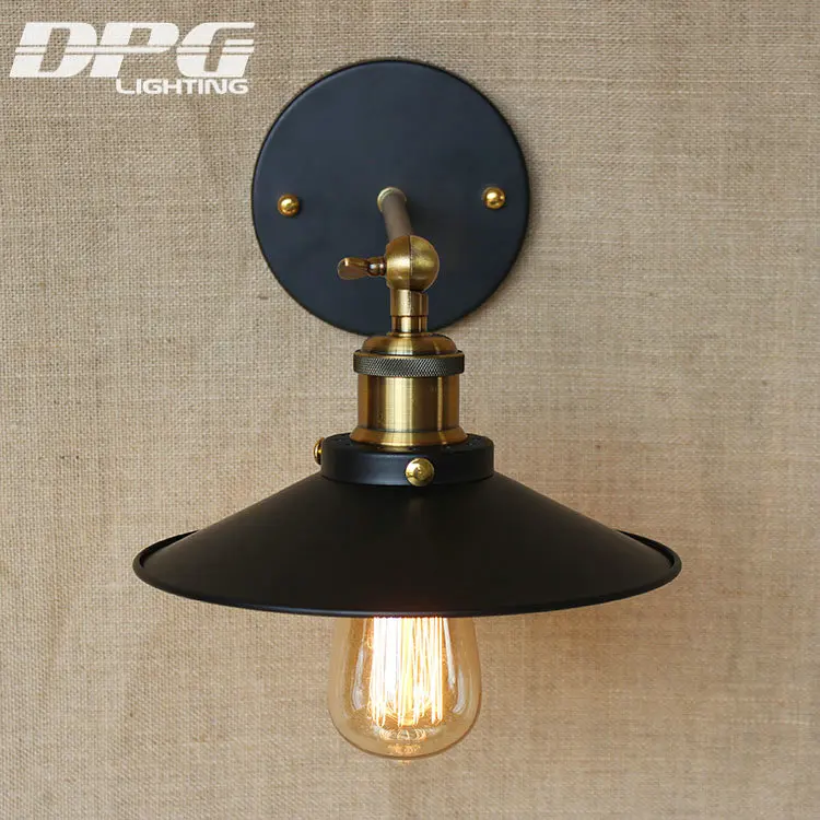 Винтажная настенная Светодиодная лампа лофт антикварные качели длинные руки